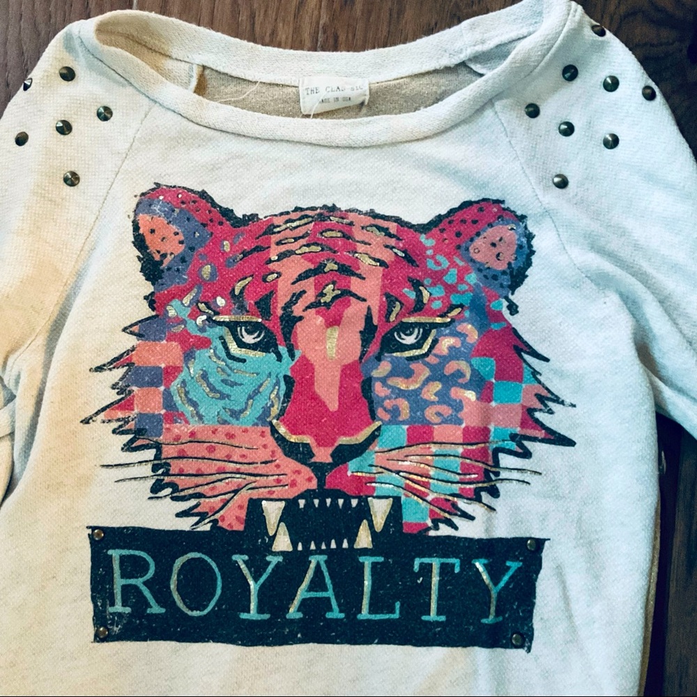 ROYALTY Light Weight Pullover Sweater Blouse | Size Small